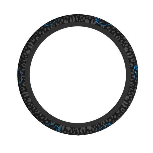 Carolina Panthers Printed elastic steering wheel cover car anti-skid cover