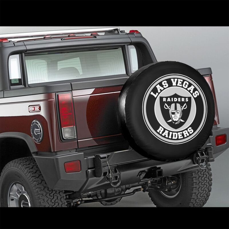Las Vegas Raiders Print tire protection covers car sunscreen tire protection covers