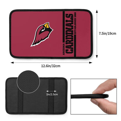 Arizona Cardinals Printed car armrest box pad Protective pad