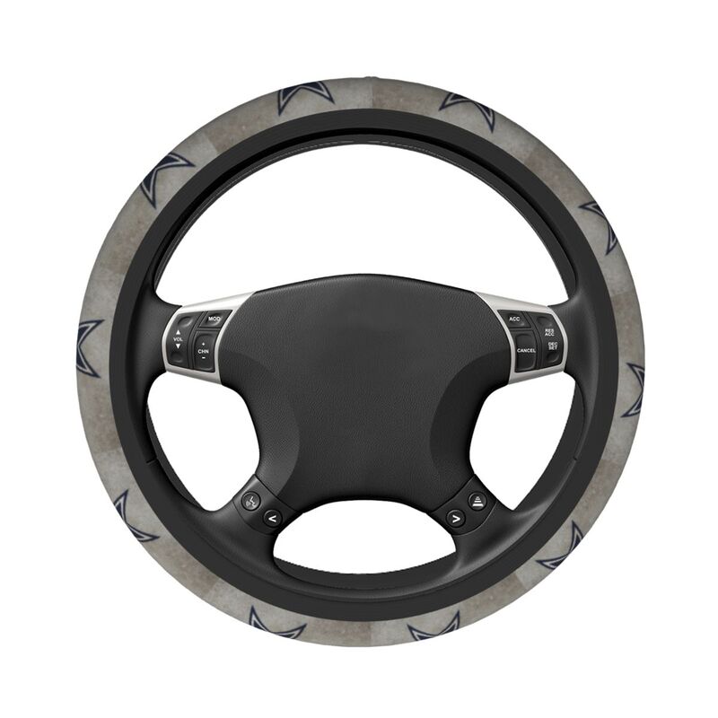 Dallas Cowboys 2 Printed breathable anti slip cover elastic steering wheel cover