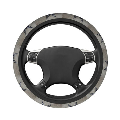 Dallas Cowboys 2 Printed breathable anti slip cover elastic steering wheel cover