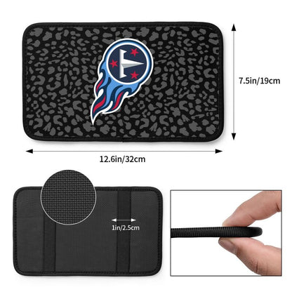 Tennessee Titans printed Car handrail box cushion Personalized car armrest cover