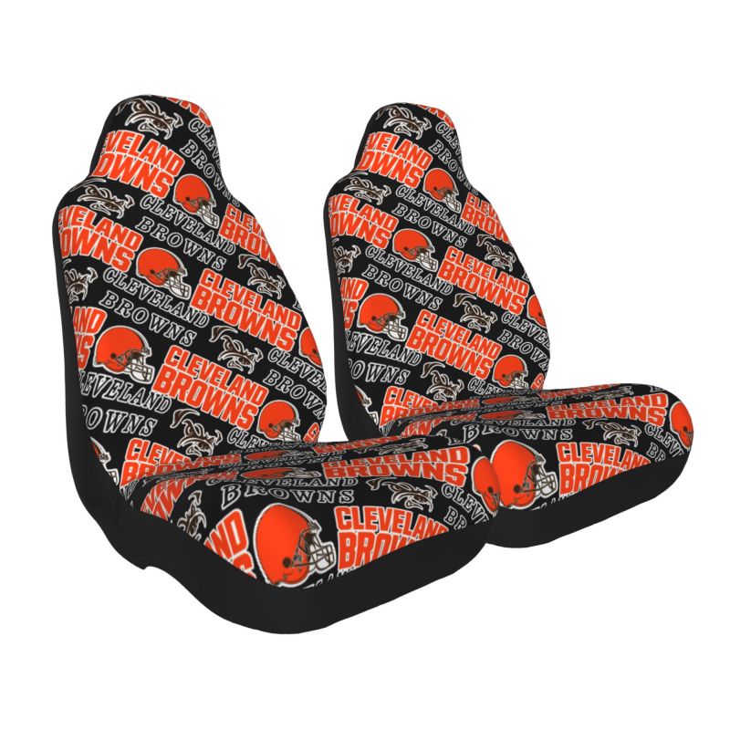 Cleveland Browns Printed seat dust protection cover car seat protective cover