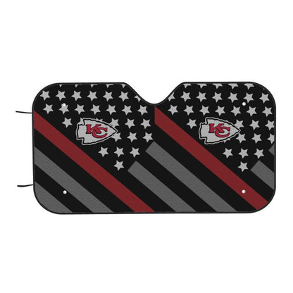 Kansas City Chiefs Printing Car windshield sunshades is suitable front windshield sunshades