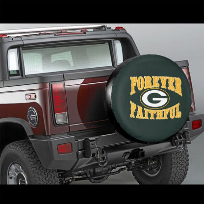 Green Bay Packers Printing car spare tire dust protection cover tire protection cover