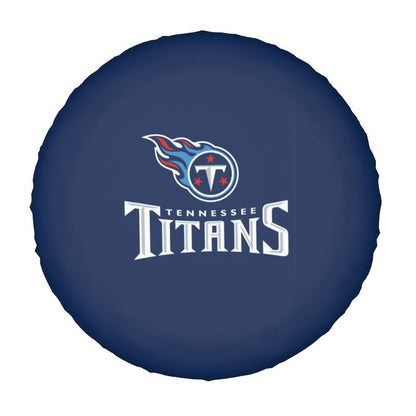 Tennessee Titans 2 Print tire protection covers car sunscreen tire protection covers