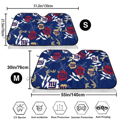 New York Giants Printed car windshield sunshade front windshield sunshade (multi size)