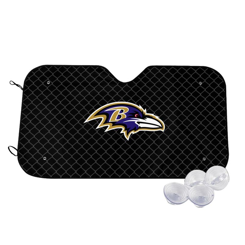 Baltimore Ravens Print Car windshield sunshades is suitable front Car windshield sunshades