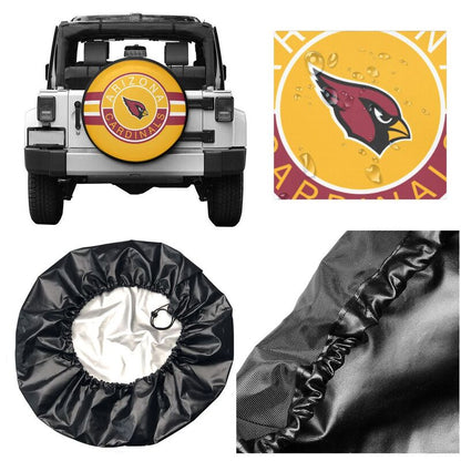 Arizona Cardinals Print tire protection cover car sun protection tire protection cover