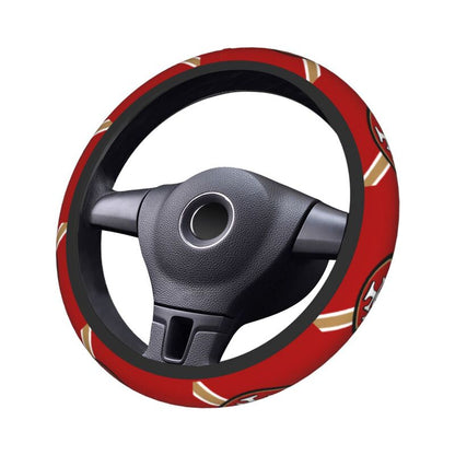 San Francisco 49ers 1 Printed breathable anti slip cover elastic steering wheel cover
