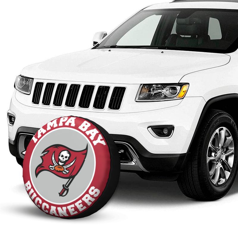 Tampa Bay Buccaneers Printing car tire covers waterproof and dustproof protective covers