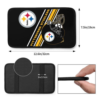 Pittsburgh Steelers Print armrest protective cover car armrest box cushion