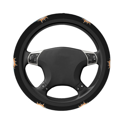 Miami Dolphins Printed breathable elastic steering wheel cover