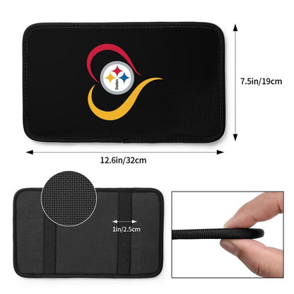 Pittsburgh Steelers1 Printing car armrest box protective pad