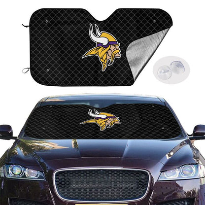 Minnesota Vikings Print Car windshield sunshades is suitable front Car windshield sunshades