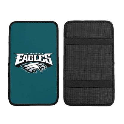 Car armrest box pad Philadelphia Eagles 1 Printed central armrest box elbow pad