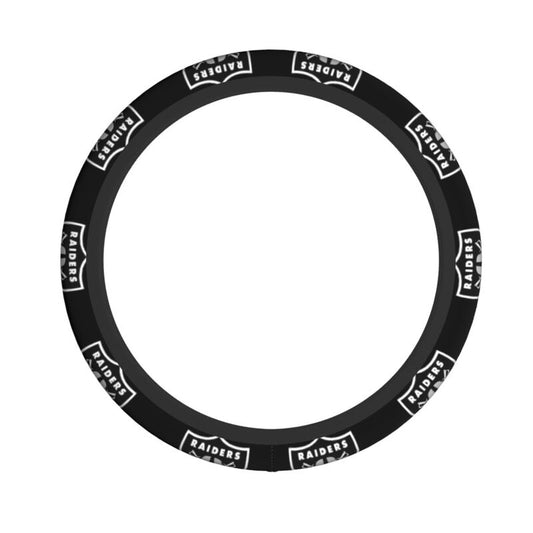 Las Vegas Raiders Printed breathable elastic steering wheel anti slip cover