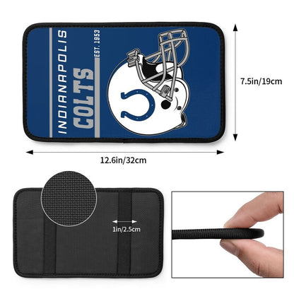 Indianapolis Colts Print car armrest box cushion armrest protective cover