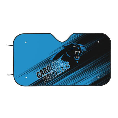 Carolina Panthers Print car windshield sunshade panel car windshield sunshade cover multiple sizes