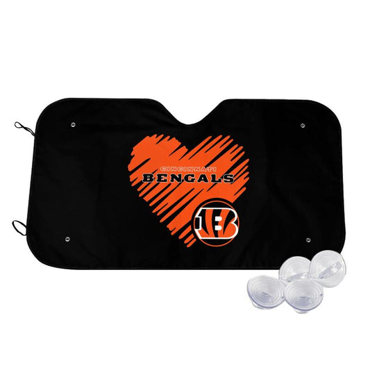 Cincinnati Bengals Printing is suitable car front windshield sunshades Car windshield sunshades