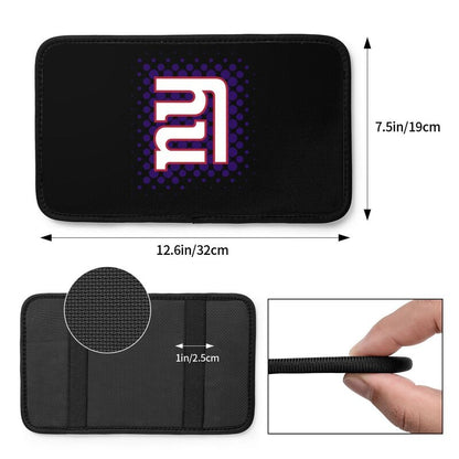 New York Giants Printed car armrest box cushion armrest protective cover