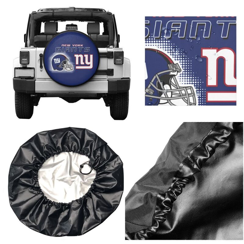 New York Giants Print car tire protection cover car spare tire dust protection covers