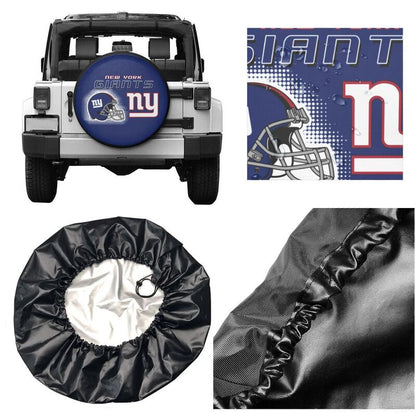New York Giants Print car tire protection cover car spare tire dust protection covers