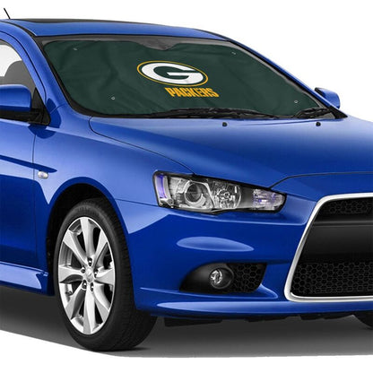 Green Bay Packers 2 Printing suitable for front Car windshield sunshades Car windshield sunshades