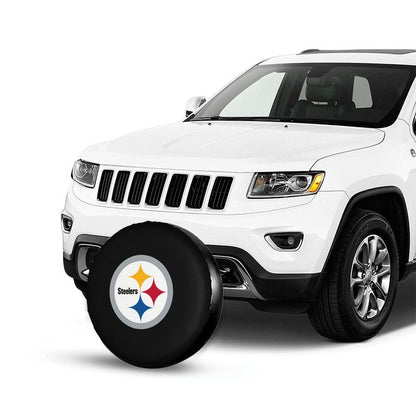 Pittsburgh Steelers 6 car dustproof sunscreen tyre protective cover Tyre protective cover