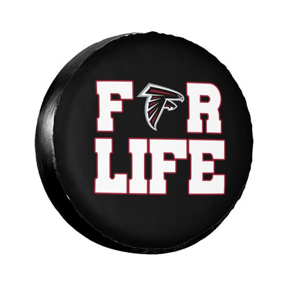 Atlanta Falcons Printing tire protection cover car spare tire dust protection cover