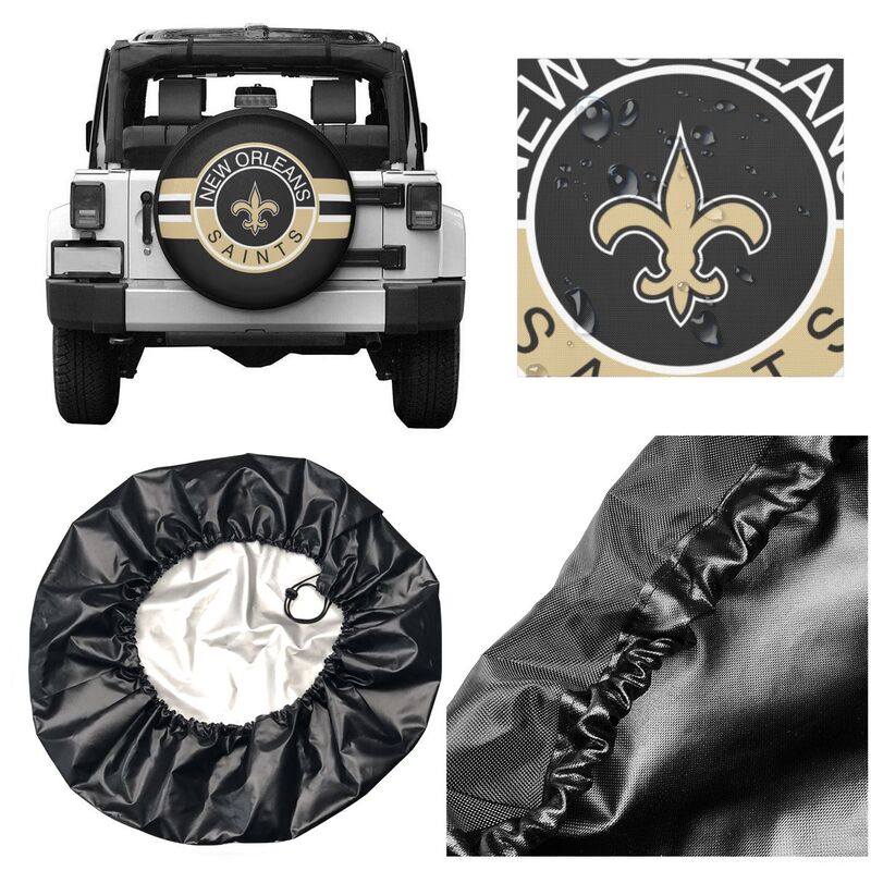 New Orleans Saints Print tire protection cover car sun protection tire protection cover