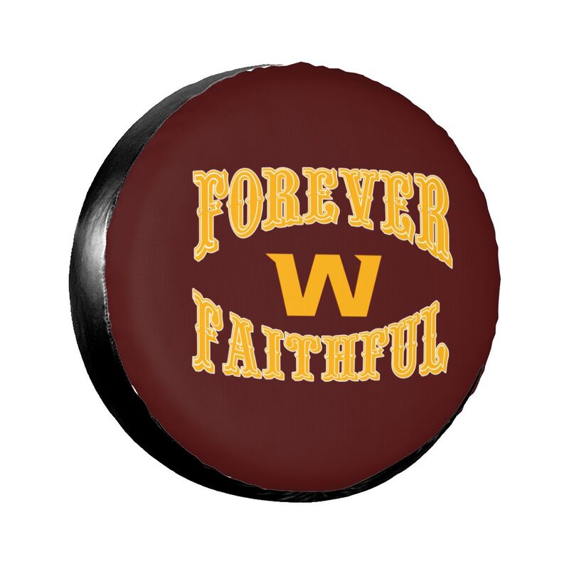 Washington Redskins Printing car spare tire dust protection cover tire protection cover
