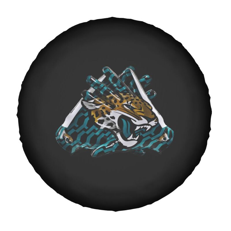 Jacksonville Jaguars Print tire protection covers car sunscreen tire protection covers