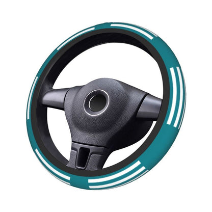 Miami Dolphins 1 Printed breathable elastic steering wheel anti slip cover