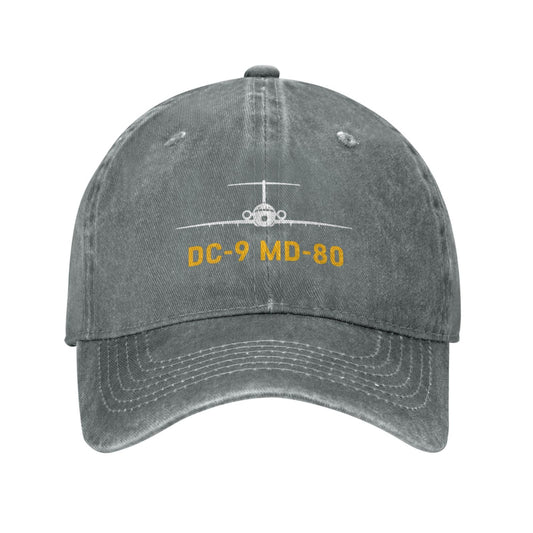 DC-9 MD-80 Veterans Printed unisex baseball cap adjustable cap outdoor trucker hat veterans Gifts