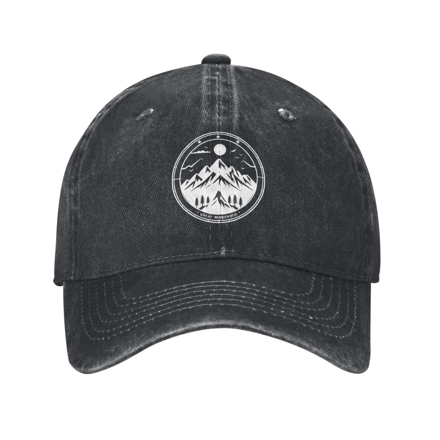GREAT WDDENIIESS Printed unisex baseball cap adjustable cap outdoor sun hats trucker hat