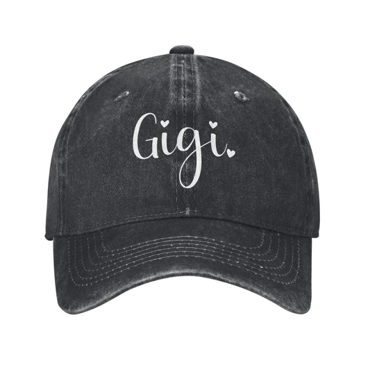 Gigi LOGO Printed unisex baseball cap adjustable cap outdoor sun hats trucker hat