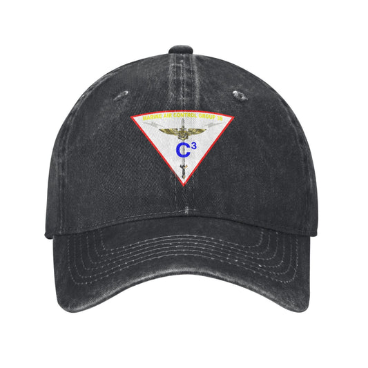 MACG 38 Insignia Printed unisex baseball cap adjustable cap veteran gift