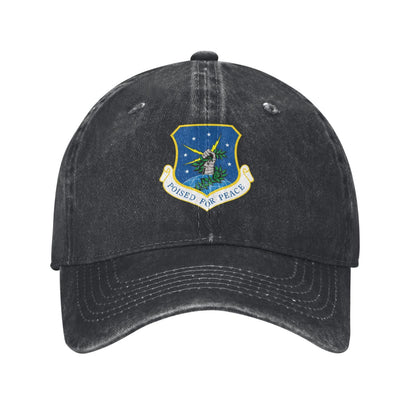 91st_Space_Wing Printing unisex baseball cap adjustable cap veteran gift
