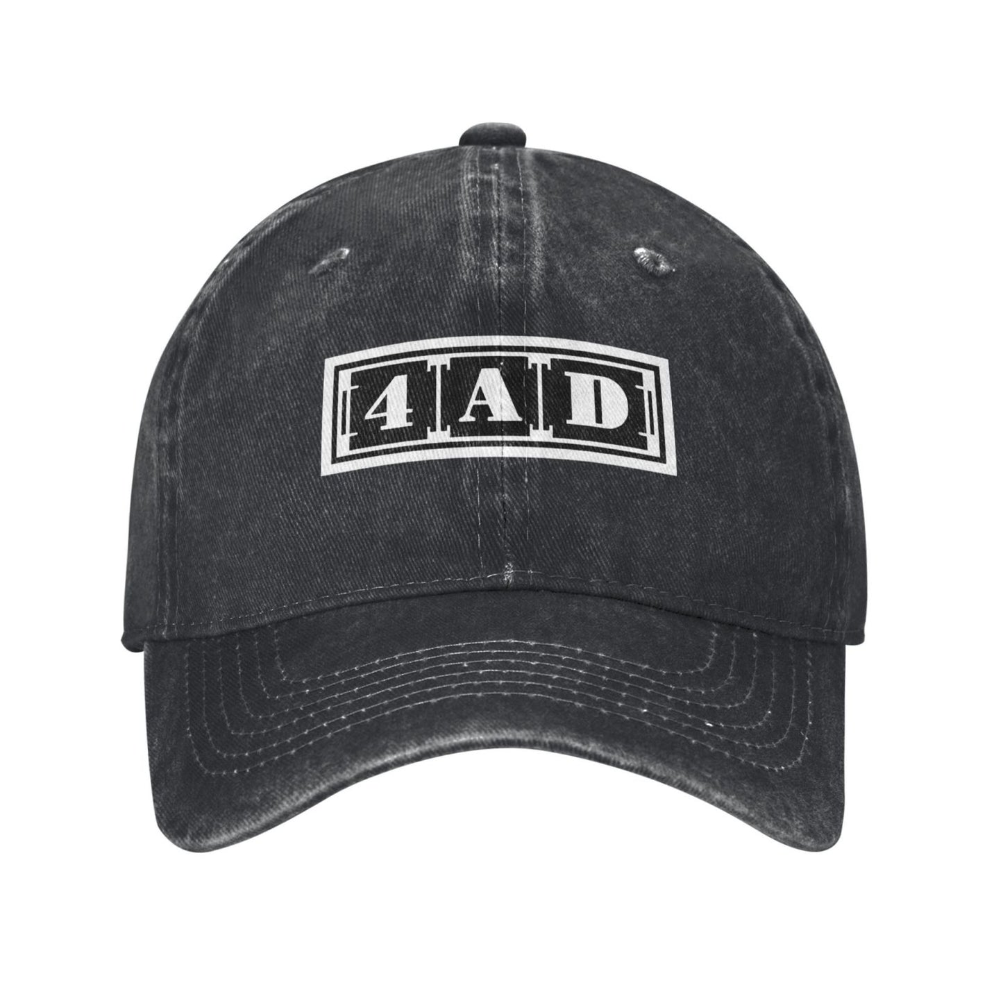 4AD RECORDS Printed unisex baseball cap adjustable cap outdoor sun hats trucker hat