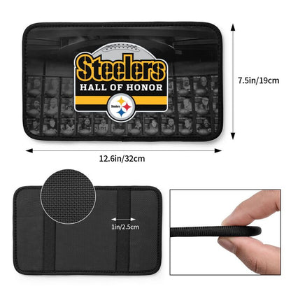 Car armrest box pad Pittsburgh Steelers 2 Printed central armrest box pad protective pad