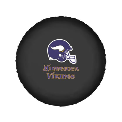 Minnesota Vikings3  Car tire protection cover spare tire waterproof and dustproof cover