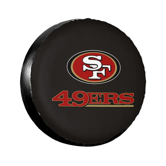 San Francisco 49ers 3 car dustproof sunscreen tyre protective cover Tyre protective cover