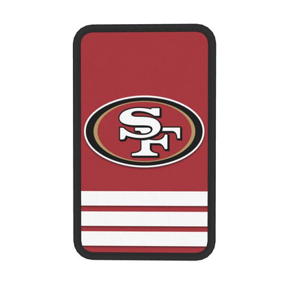 Car armrest box pad San Francisco 49ers 7 Printed central armrest box cushion protective pad