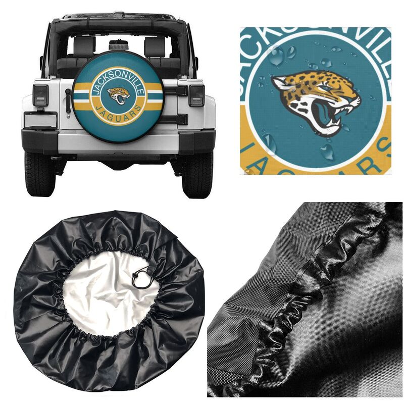 Jacksonville Jaguars Print tire protection cover car sun protection tire protection cover