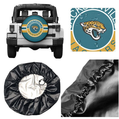Jacksonville Jaguars Print tire protection cover car sun protection tire protection cover