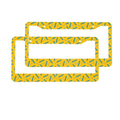 San Diego Chargers Print front rear license plate holder circular hole license plate holder (one pair)