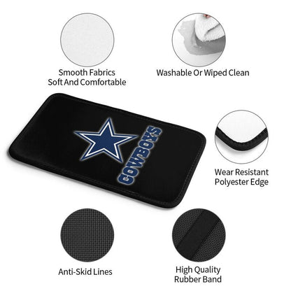 Car armrest box pad Dallas Cowboys Printed central armrest box pad protective pad