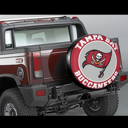 Tampa Bay Buccaneers 8 Printing tire protection cover car sun protection tire protection covers