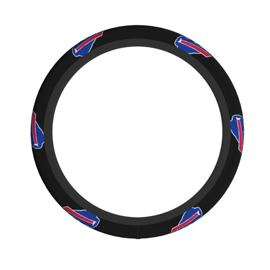 Buffalo Bills 5 Printed breathable anti slip cover elastic steering wheel cover